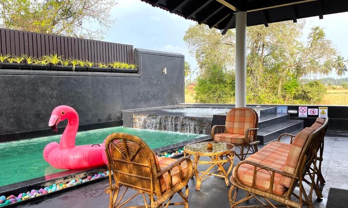 Vagator Villa | TROPICAL BREEZE 3BHK Bali Private Pool & Jacuzzi