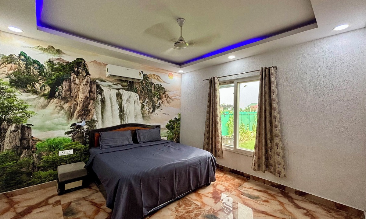 Greater Noida House | GoBravo 48 -2BHK Farm with Pool & Lawn Sector 150 Noida