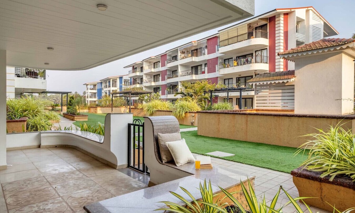 Saunta Vaddo Apartment | 2BR w Pool Sauna 2km to Baga Calangute Beach