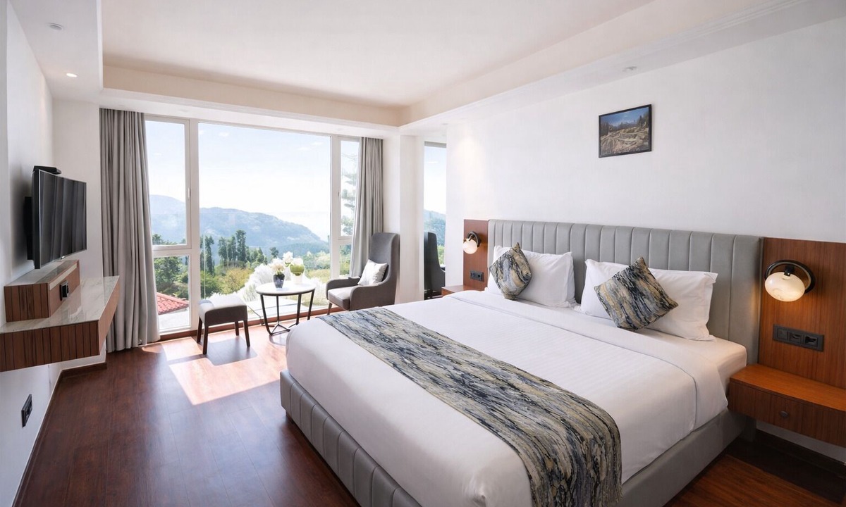 Theog Hotel | White Castle Himalayan View by Lavenders Hotels