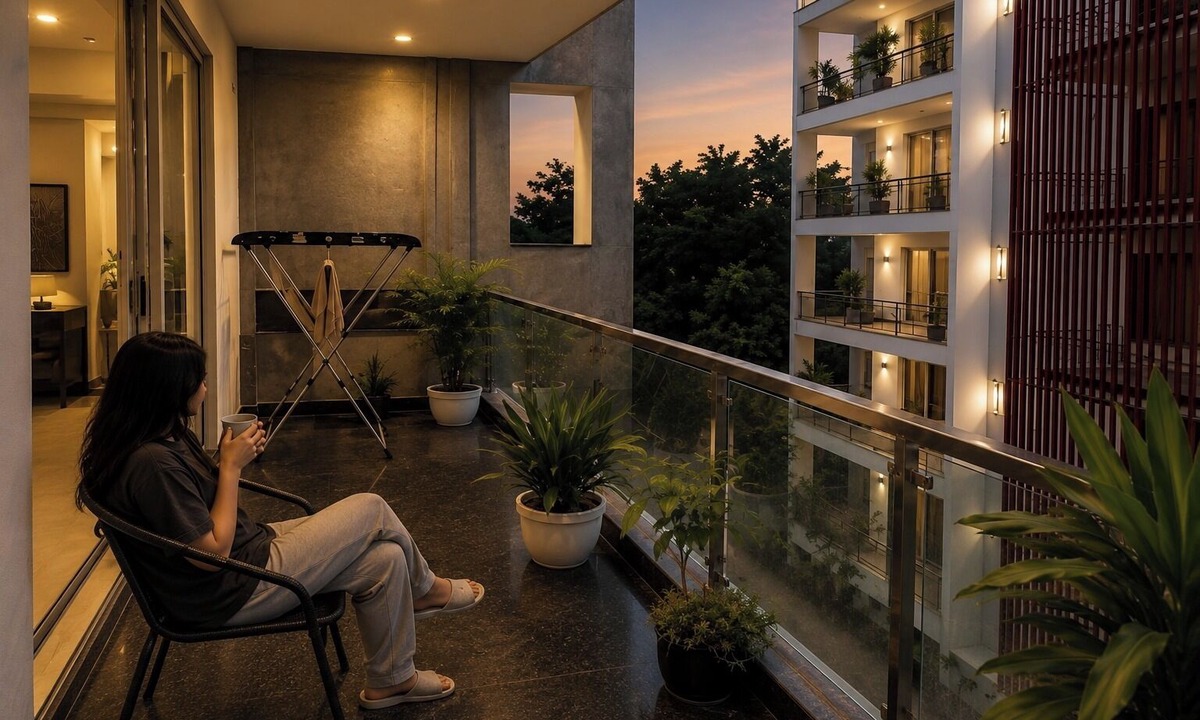 New Delhi Apartment | Lime Tree 3BHK Serviced Apartments DLF 5