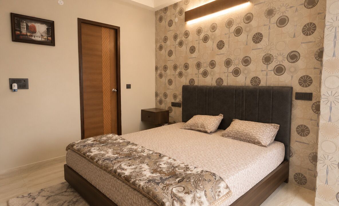 Rishikesh Bed & Breakfast | Moksha Zen Luxury 2BHK|Epic Rooftop Mountain view
