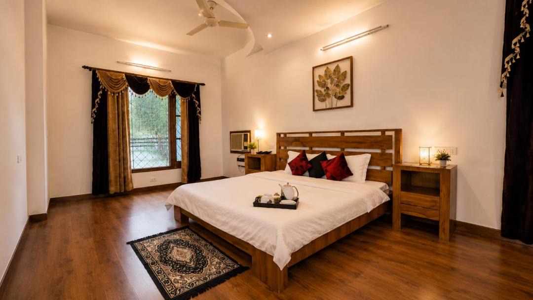 Amritsar Villa | The Lawn House 3BHK Villa with EV point 3kw