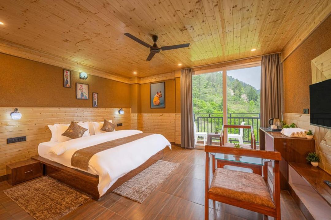 Theog Hotel | The Countryside Retreat I MICE I Vacations I Conference I Family Events I Open Air Terrace I Sky Bonfire I Kufri Shimla by Exotic Stays