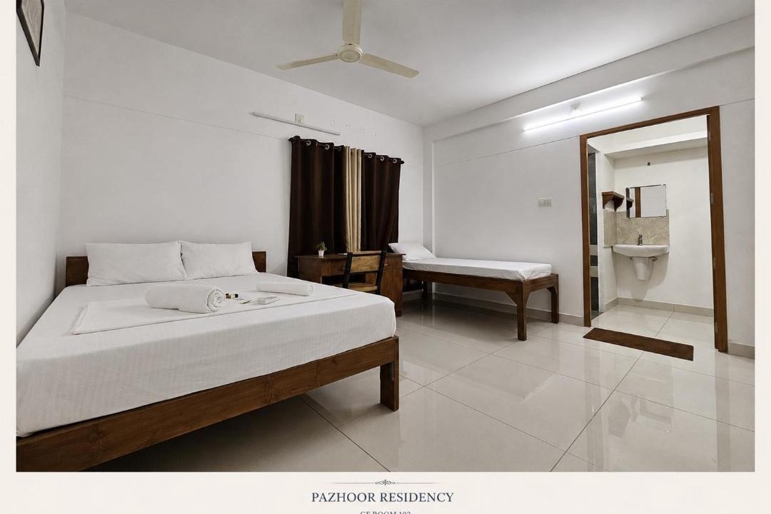 Kazhakuttam Apartment | PAZHOOR RESIDENCY HOMESTAY GF 3BHK Deluxe Apartment
