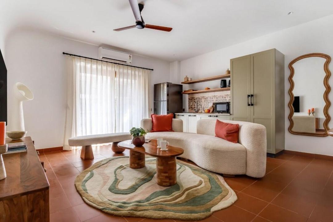 Nerul Apartment | Villaggio Felicita B303 Luxe 1BHK near Candolim