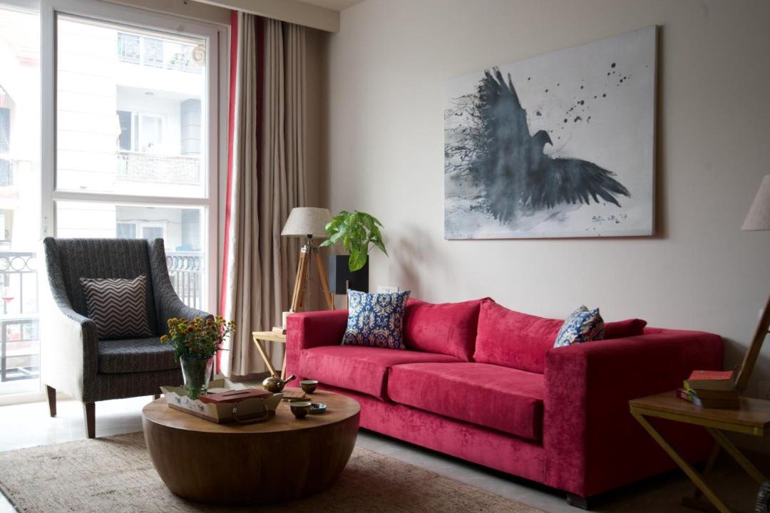 Green Park Apartment | The Urban Perch by The Blue Kite - 3BHK Spacious & Modern Apartments With Kitchen & WiFi