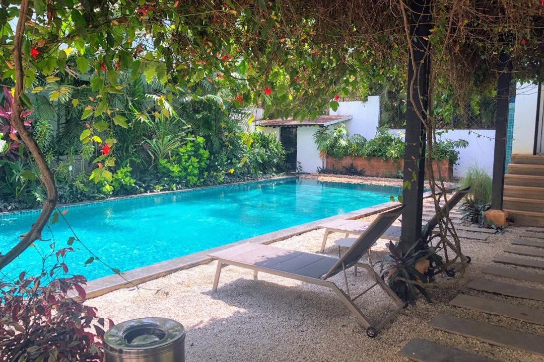 Reis Magos Apartment | Santa Terra by The Blue Kite - 1 & 2 BHK Apartments With Common Pool, Kitchen, Security & Wifi, Near to Casino & Candolim Beach