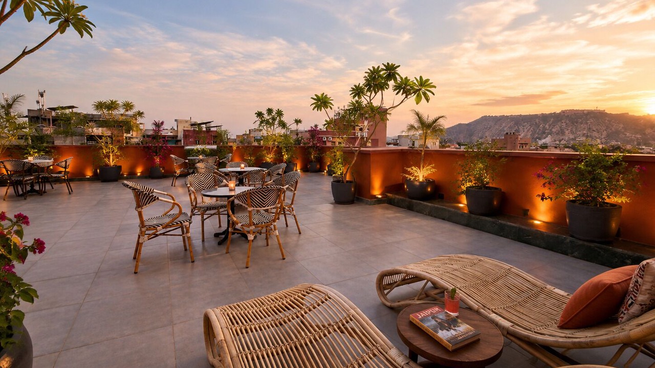 Photo of Patio Balcony in Pink City
