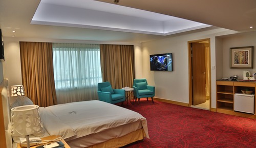 Executive Suite, 1 King Bed, City View