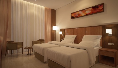 Premier Double Room Single Use, 1 King Bed, Smoking, Garden View