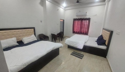 Family Double or Twin Room, Balcony, Garden View