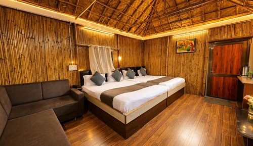 Wooden AC Cottage Four Bed