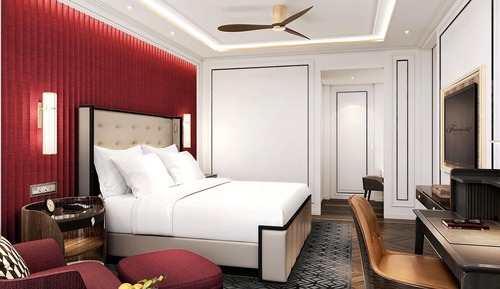 JUNIOR SUITE 1 King Bed, Fairmont Gold Lounge access