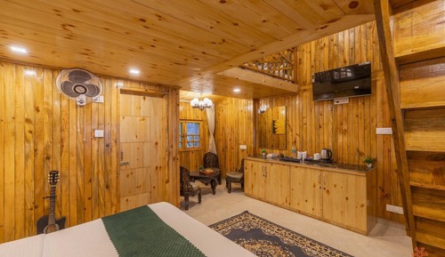 Duplex Quadruple Suite (with Attic and Balcony)