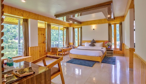 Luxury Room, Balcony, Mountain View