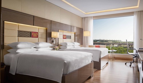 Executive Room, 2 Double Beds, Pool View