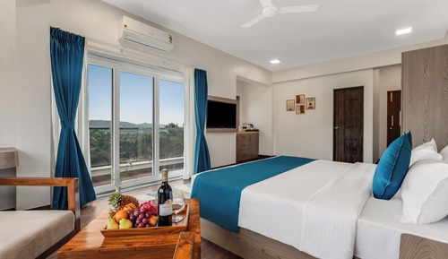 Luxury Studio, Balcony