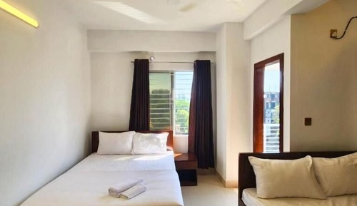 Deluxe Twin Room, Partial Sea View