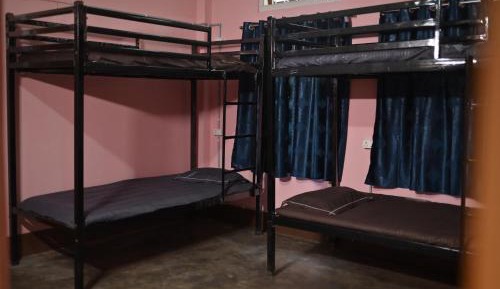 Bed in 4-Bed Male Dormitory Room
