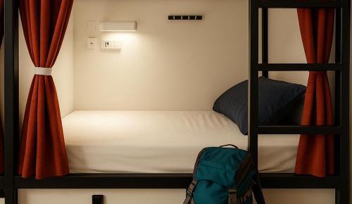 Single Bed in Dormitory Room