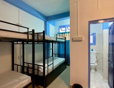 Bed in 4-Bed Male Dormitory Room