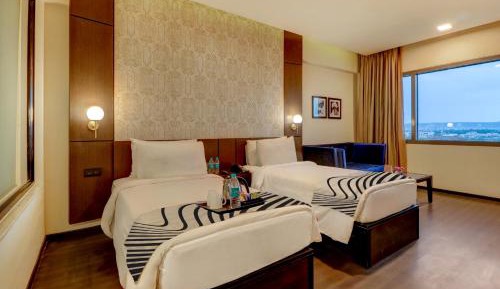 Club Room (Late Check-Out upto 2 hours (subject to availability),20% off on 1 session of 60 mins couple's Spa,Enjoy Happy Hours with 20% off on Alcoholic Beverages and Food, 10% off on One-way Airport/Railway/Bus Transfer and  Early Check-In upto 2 hours)