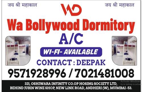 Andheri West Hostel | Waa Bollywood Dormitory