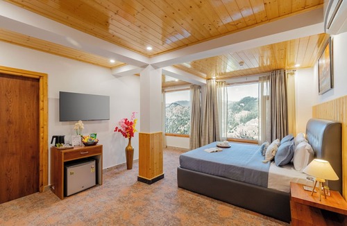 Theog Apartment | Lafu House Hearth Cabana Hill views