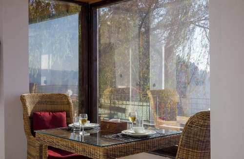 Theog Apartment | Lafu House Hearth Cabana Hill views