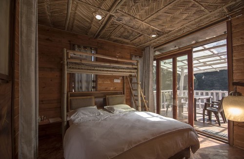 Gagar Ski Chalet | Kaath Maati-Luxurious woodem two storied Treehouse in the lap of nature