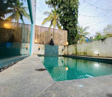 Baga Apartment | "Villa Ledo Calangute Beach" - 4BHK - Private Plunge pool - Kitchen - Wifi - TV