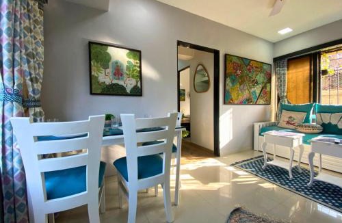 Ranwar Apartment | ConnektHomes - Saba heritage Charming Apartment in Bandra West