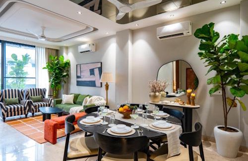 Greater Kailash Apartment | The GK Prime by The Blue Kite, Fully Serviced Luxury Apartments near GK M Block Market & Cafés