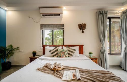 Marra House | Go Offline Homes - Designer 2BHK with Pool Near Candolim