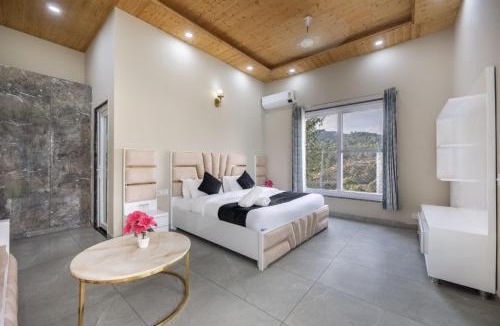 Dharampur Apartment | The Corner House I 4 Bedroom Serviced Villa I Open Air Lawn & Plunge Pool I Bonfire I Dance I Music I Full Party l Managed By ExoticStays Group