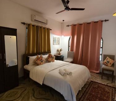 Vagator Apartment | Daffodil Room no 2