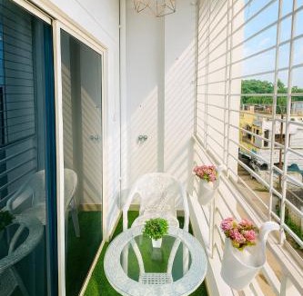 Shaikpet Apartment | NK Luxe - Full Furnished 2BHKs, Central Location, Wifi, Kitchen and Balcony