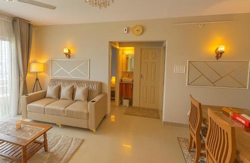Shaikpet Apartment | NK Homes - Full Furnished 2BHKs with Hall, Balcony, Kitchen, WiFi and Smart TV