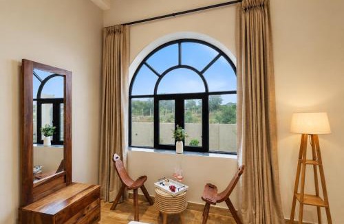 Jamwa Ramgarh Villa | ELIVAAS Signature Belvedere Villa 4-BHK Villa With Pool, Garden & Bar