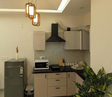 Jharsa Village Apartment | Private Luxury 1BHK Suite in a serviced apartment