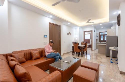 Saket Apartment | Fortune Home Service Apartment 3Bhk J-150 Near Max Hospital