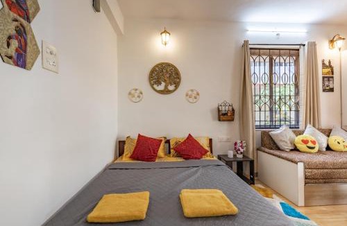 Benaulim Apartment | Ground Floor Studio With S Pool 3 Min Ride To Benaulim Beach