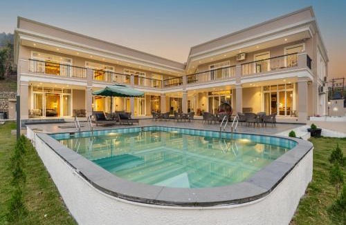 Bullawala Villa | SaffronStays Sukh Saklana Haveli Suites - 2BR luxury villa with private pool, lush valley views & North Indian cuisine near Dehradun Airport