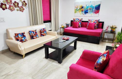 Greater Kailash Apartment | Air Purifier - Spacious 1BHK with 2 restrooms 5