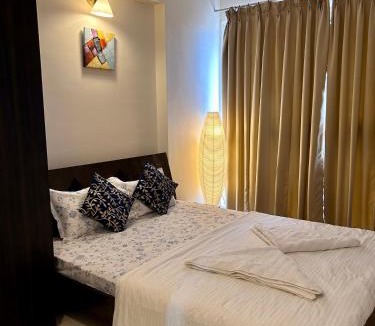 Chicalim Apartment | TATA Rio De Goa, Good Stay 2 BHK Pool View Premium Apartment, 805