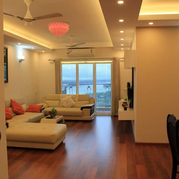 Cochin Luxury Apartment Backwater facing 4 BRK Marine Drive