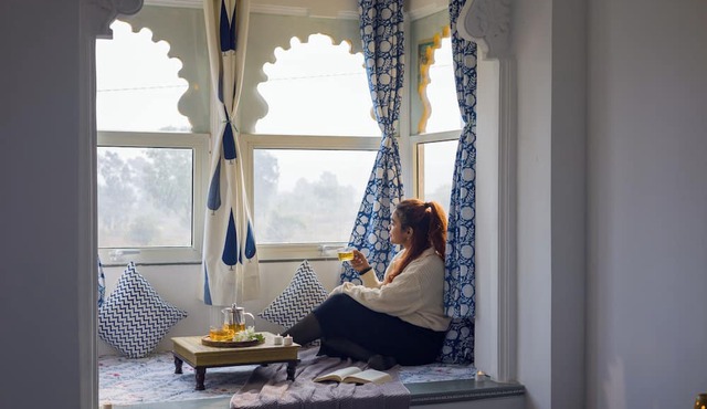 ELIVAAS Amber Royale 3 BHK with Pvt Pool in Udaipur
