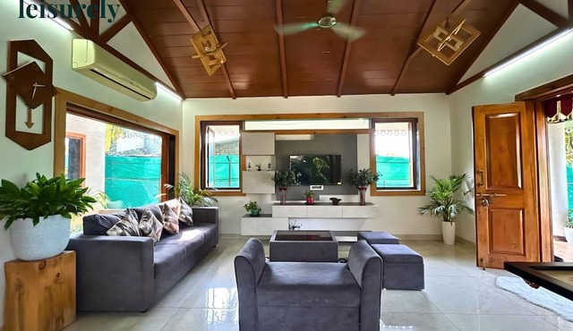 Stay Leisurely Blue Leaf 3BHK Alibaug in Alibag