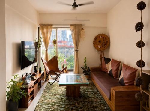 Bloom House -Boho 1BHK, Walk to EON,10 min Airport in Pune